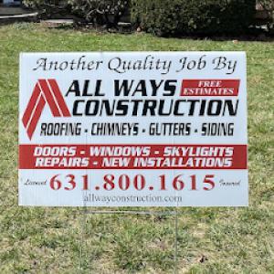 All Ways Construction, roofing & chimney