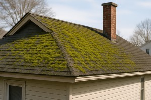 Moss Growth on Roof