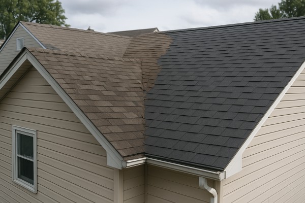 Mismatched Roofing Materials