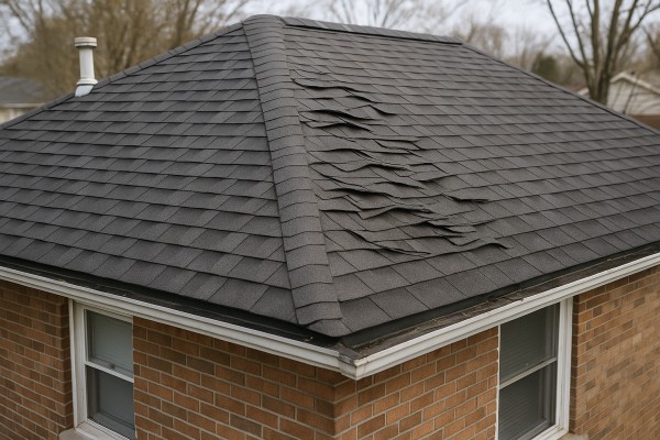 Poor Roof Installation