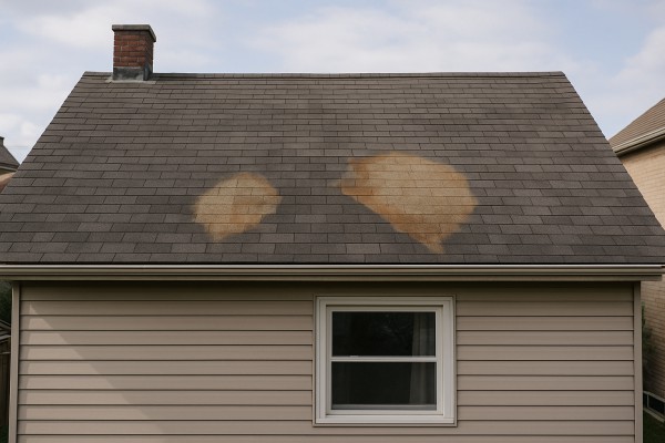 Water Stains on Ceiling