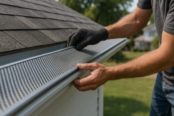 Gutter Guard Installation