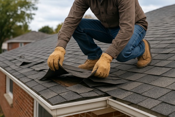 Wind Damage Roof Repair